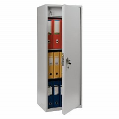 Шкаф металлический для документов AIKO "SL-125Т" светло-серый, 1252х460х340 мм, 28 кг фото