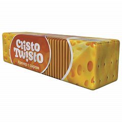Печенье БЕЛОГОРЬЕ "Кристо-Твисто", крекер с сыром, 205 г, 44-25 фото
