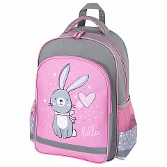 Рюкзак ПИФАГОР SCHOOL для начальной школы, "Adorable bunny", 38x28х14 см, 270654 фото