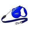 Поводок-рулетка Flexi Standard Blue L 5м до 50кг, трос, Triol