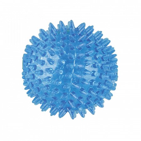Игрушка для собак из термопласт. резины "Мяч с шипами", d75мм, Triol фото