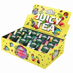 Чай AHMAD "Juicy tea" ассорти 12 вкусов, НАБОР 60 пакетиков, ш/к 84445, N074 фото