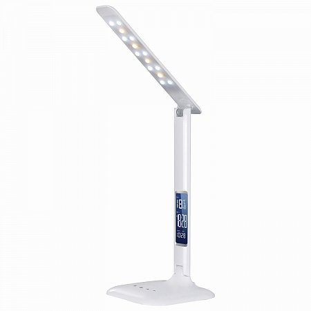 Настольная лампа-светильник SONNEN BR-888A, подставка, светодиодный, LED, 9 Вт, белый, 236664 фото