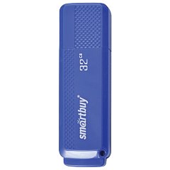 Флеш-диск 32 GB, SMARTBUY Dock, USB 2.0, синий, SB32GBDK-B фото