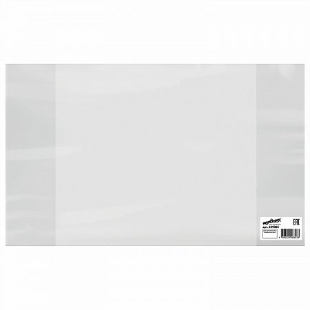 Обложка ПВХ для тетрадей и дневников, ЮНЛАНДИЯ, 120 мкм, 208х346 мм, штрих-код, 229305 фото