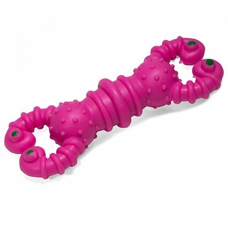 Игрушка для собак из ц/литой резины "Гантель-скорпион", 120мм, Triol фото