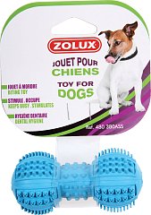 Золюкс Игрушка для собак, серия Дентал, гантелька, резина, 8 см фото