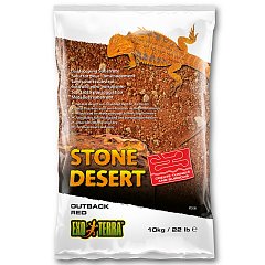 Грунт пустынный с глиной Exo Terra Outback Red Stone Desert красный 10 кг PT3136 фото