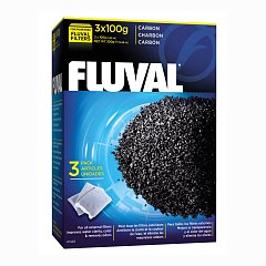 Уголь активированный для фильтра Fluval, 100 г х 3 шт. A1440 фото