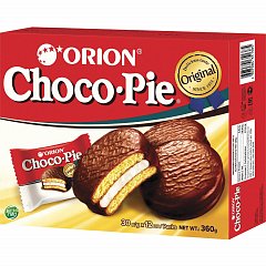 Печенье ORION "Choco Pie Original" 360 г (12 штук х 30 г), О0000013014 фото