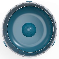 ZOLUX, Бесшумное колесо для грызунов Rody 3, цвет стальной синий, 206037 фото
