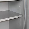 Шкаф металлический для документов BRABIX "KBS-023Т", 1253х420х350 мм, 27,5 кг, 2 отделения, сварной, 291155