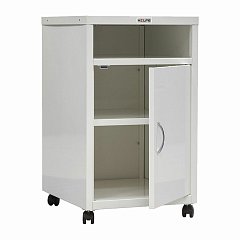 Тумба медицинская подкатная HILFE "МД ТП-3" 710х420х490 мм, цвет белый, S26199403309 фото