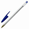 Ручка шариковая STAFF "Basic Budget BP-04", синяя, ВЫГОДНАЯ УПАКОВКА, КОМПЛЕКТ 50 штук, 880779, 143686