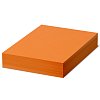 Бумага цветная BRAUBERG, А4, 80 г/м2, 500 л., интенсив, оранжевая, для офисной техник, 115217