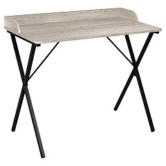 Стол на металлокаркасе BRABIX "LOFT CD-008", 900х500х780 мм, цвет дуб антик, 641864 фото