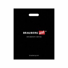 Пакет презентационно-упаковочный BRAUBERG ART, 32х40 см, усиленная ручка, 505500 фото