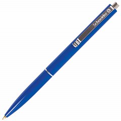 Ручка шариковая автоматическая SCHNEIDER (Германия) "K15", СИНЯЯ, корпус синий, узел 1 мм, линия письма 0,5 мм, 3083 фото