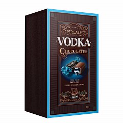 Конфеты шоколадные PERGALE "Pergale with vodka" с алкоголем, 190 г, 10999 фото