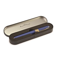 Ручка подарочная шариковая BRUNO VISCONTI Monaco, т-синий корпус, 0,5мм, футляр, синяя 20-0125/607 фото