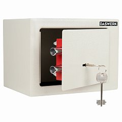 Сейф мебельный DASWERK SC-170KL (170х230х170 мм), ключевой замок, бежевый, 291339 фото