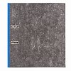 Папка-регистратор BRAUBERG, усиленный корешок, мраморное покрытие, 80 мм, с уголком, синяя, 228028
