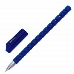 Ручка шариковая масляная BRAUBERG "Orient", СИНЯЯ, корпус синий, узел 0,7 мм, линия письма 0,35 мм, 142999 фото