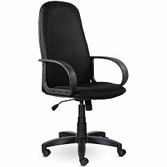 Кресло офисное BRABIX "Praktik EX-279", ткань E, черное, 532021 фото