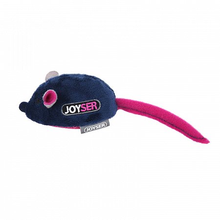Игрушка для кошек JOYSER Cat Motion Мышка со звуковым чипом синяя, 16 см фото
