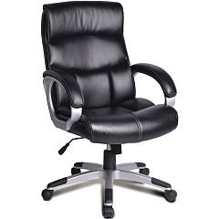 Кресло офисное BRABIX "Impulse EX-505", экокожа, черное, 530876 фото