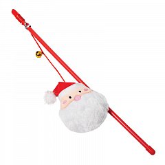 Игрушка-дразнилка для кошек "Дед Мороз", 110/400мм, серия NEW YEAR, Triol фото