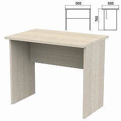 Стол письменный "Арго", 900х600х760 мм, ясень шимо фото